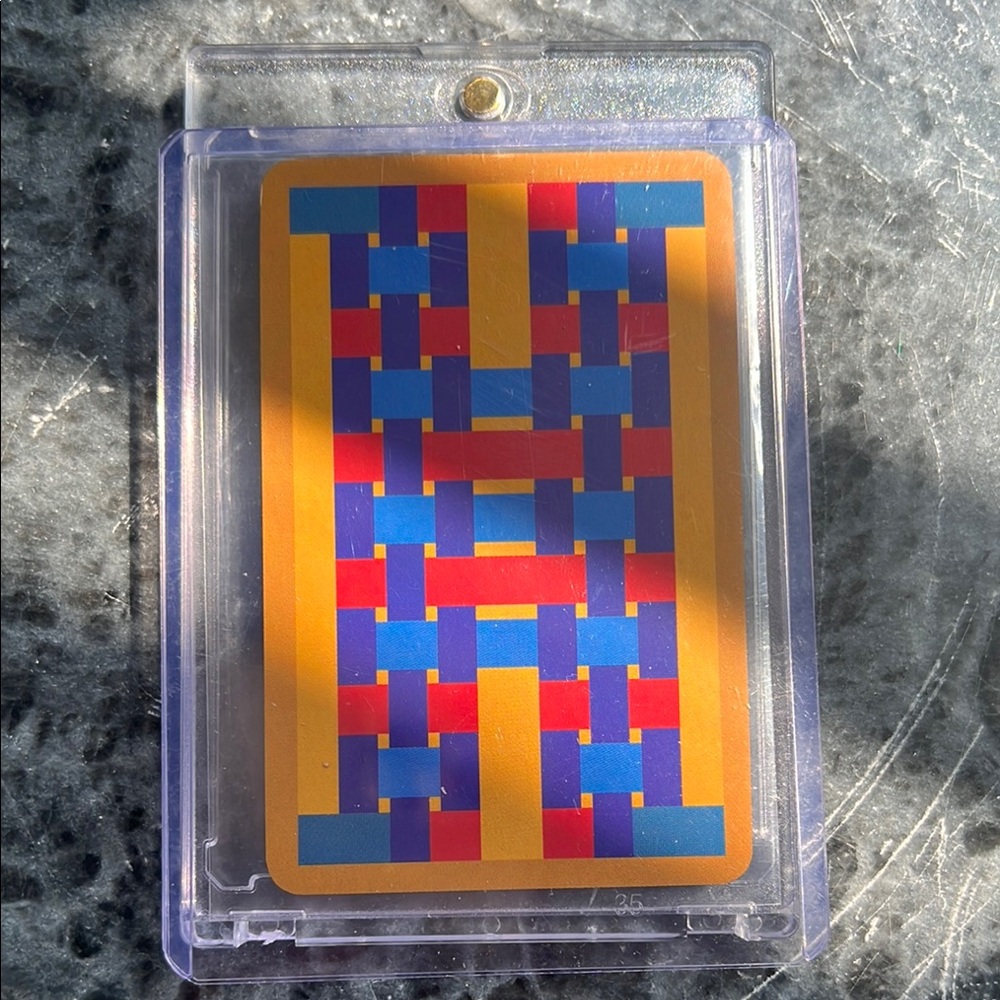 Hermes Playing Card NEW